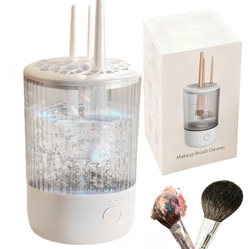 Electric Makeup Brush Cleaning Machine, Automatic Makeup Brushes Cleaner Suitable for Various Makeup Brushes & Tools