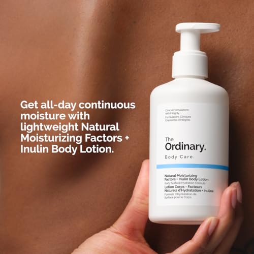 The Ordinary Natural Moisturizing Factors + Inulin Body Lotion,Lightweight Hydration for All-Day Moisture & Skin Barrier Support,Accepted by the National Eczema Association,8.1 Fl Oz,(Pack of 2)
