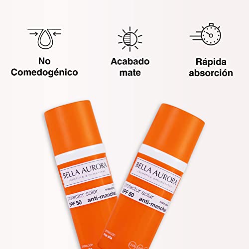 BELLA AURORA GEL SOLAR SPF 50 ANTIMANCAS PIEL MIXTA-GRASA
