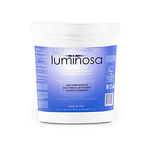 Luminosa - Dust Free Blue Powder for Quick Hair Bleaching, Highlights, Balayage and Lifts up to 7 Levels