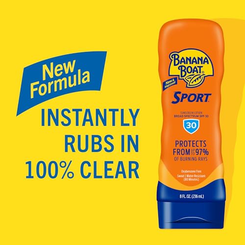 Banana Boat Sport Ultra Lotion Sunscreen Broad Spectrum, SPF 30, 8oz each, Twin Pack