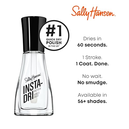 Sally Hansen Insta Dri 3.0, Clearly Quick, 0.31 Fl Oz (Pack of 2)