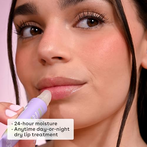 eos 24H Moisture Super Balm - Pink Lemonade & Wild Cherry Slushie, Day or Night Lip Treatment, Made for Sensitive Skin, Lip Balms & Moisturizers, 0.35 fl oz, 2-Pack