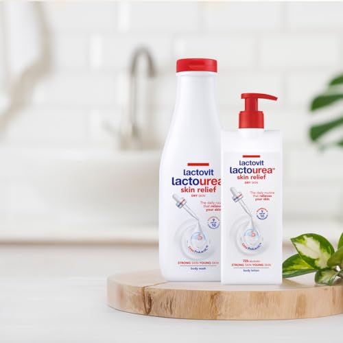 Lactovit | Lactourea Body Lotion | Hydrating Moisturiser for Dry Skin | With Urea ProLactiC10 Complex, Lactic Acid & Pure Urea | Soft & Youthful Skin | Dermatologist Recommended | 400 ml