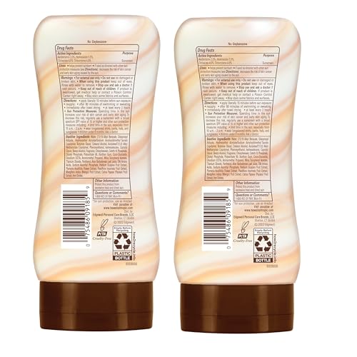 Hawaiian Tropic Weightless Hydration Lotion Sunscreen SPF 30,6Fl Oz Twin Pack,Oil Free Sunscreen,Hawaiian Tropic-Sunscreen SPF 30,Oxybenzone Free-Sunscreen,Body-Sunscreen,6Fl Oz each,(Pack of 2)