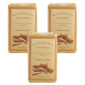 Lanman & Kemp Cinnamon Soap Bar 3.35 Oz - Jabon De Glicerina Canela (Pack of 3)