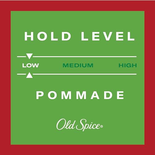 Old Spice Hair Styling Fiji Pomade for Men Flexible Hold Low Shine, 2.22 oz (Packaging May Vary) (Pack of 2)
