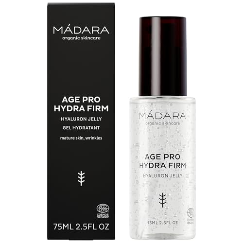 Madara Hyaluronic Acid serum - Hyaluronic Acid Moisturizer for Face, Men & Women, Oil?Free Plumping Gel in Jelly form 75ml, Botanical Actives to Hydrate, Smooth and Firm Mature, Dehydrated Skin