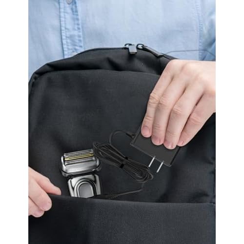 IBERLS 12V Charger Compatible with Braun Shaver and Silk-?pil Series 9 7 5 3 1, Series 3, Series 5, Series 7, Series 9 3040s 5018s 7865cc 9290cc, S9 S7 S5 S3 S1, Replacement Charging Power Cord 5FT