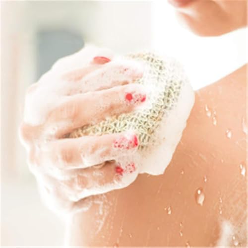 Natural Sisal Soap Saver Bag for Soap Bar Organic Soap Pouch for Exfoliating Lathers and Air Dry Soap Bar Shower Soap Saver Bag (20pcs)