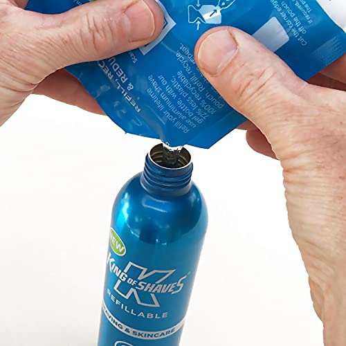 King of Shaves Sensitve Shaving Gel, Low Foam for a Refreshing and Precise Shave 5.92 fl oz (Pack of 2)