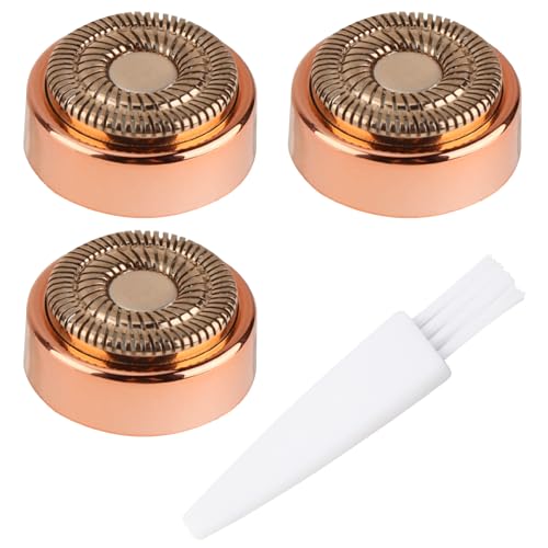3pcs Women's Electric Shaver Replacement Heads, Compatible with NEW Finishing Touch Flawless Facial Hair Remover Gen 3£¬Soft Facial Hair Remover Replacement Heads£¬Ideal for Daily Use