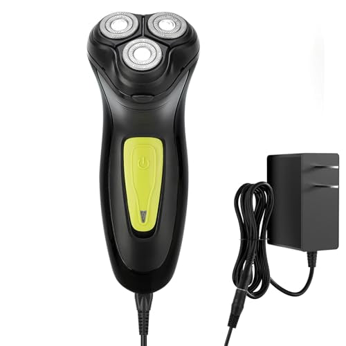Yineel VT100 Electric Foil Shavers for Men, Pocket-Sized with Case, Mini Electric Razor for Close Face Shaver, 3 Floating Blades, IPX7 Waterproof & Travel-Friendly/Home Use, Gifts for Men