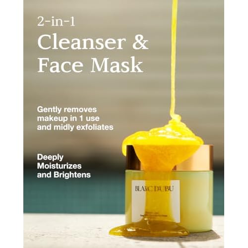 Nuborn Cell Deep Clean Spa Honey Mask | Honey Skincare 2-in-1, Korean Cleanser & Exfoliating Face Wash | Facial Cleanser & Cleansing Face Mask