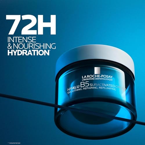 La Roche-Posay Hyalu B5 Super-Activated Anti-Wrinkle Firming Face Cream, 3 Forms of Hyaluronic Acid + Vitamin B5 + Ectoin, Anti-Aging Face Moisturizer Firms Skin + Strengthens Skin's Barrier
