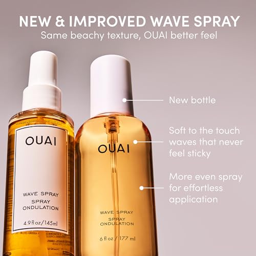 OUAI Smooth + Shine Bundle - Includes Anti Frizz Cream + Hair Gloss - Frizz Control + Shine-Enhancing Hair Set (2 Count, 6 Oz/6 Oz)