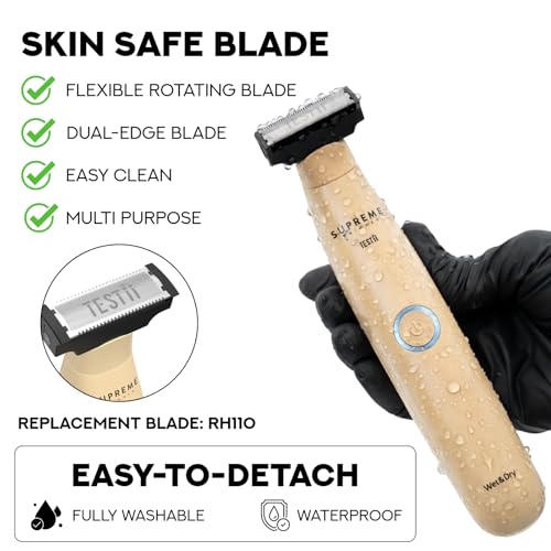 Supreme Trimmer Body & Detail 3-Piece Wet/Dry Grooming Bundle ? Complete Groomer Kit w Multigroomer 4.0, TESTii Body & Bikini Hair Trimmer, Solo Lite Foil Shaver ? for Men & Women