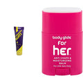 Chamois Butt'r Original Anti-Chafe Cream (8 oz tube) and Body Glide For Her Anti Chafe Balm (0.8oz)