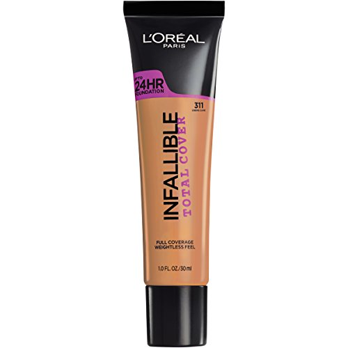 L¡¯Or?al Paris Infallible Total Cover Foundation, Creme Cafe, 1 fl; oz.