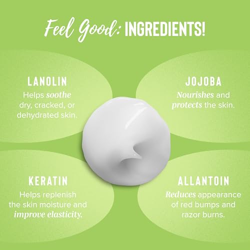Coochy Shave Cream - Moisturizing Shave Lotion - Gentle Intimate Shaving Cream - For Bikini Area, Underarms, Legs & More - Rash-Free, Hydrating Formula - Key Lime Pie 12.5floz/ 370mL