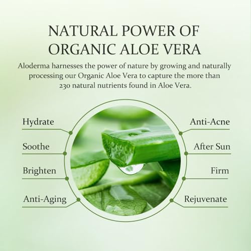 All Purpose Aloe Vera Gels Set - 2 Pieces - 200g Aloe Vera Gel & 45g Aloe Vera Gel Travel Size