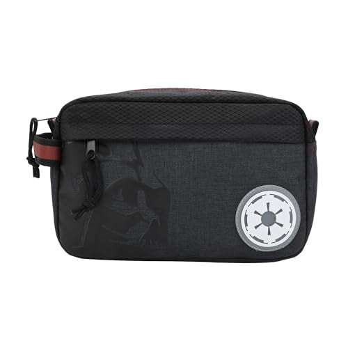 Bioworld Star Wars Toiletry Bag with Rubber Badge Imperial Logo