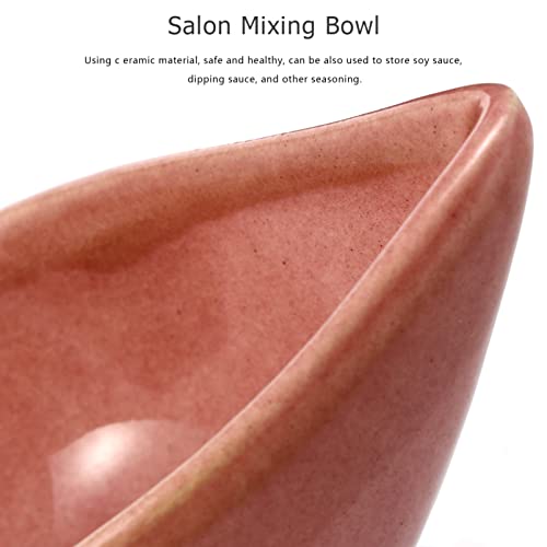 Essential Oil Holder Coffee Tray Essential Oil Mixing Dish, Ceramic Facial Mask Mixing Bowl Aroma Oil Holder Small Spa Dishes for Salon Face Mask Holder Essential Oil Bowls