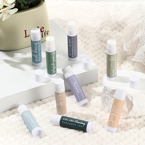 20 Sets Thank You Gifts Bulk for Women Employee Appreciation Gifts Hand Cream and Lip Balm Set Inspirational Hand Lotion for Nurses Office Staff Female Coworker Team Volunteers Guests