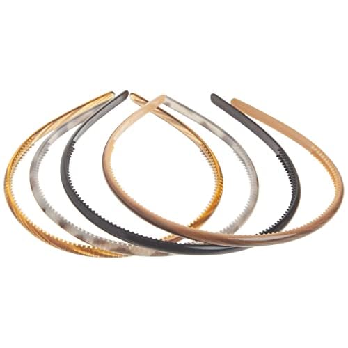 GOODY WoMens Classics Headband Pattern, Assorted, 4 Count