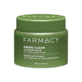Farmacy Makeup Remover Cleansing Balm - Green Clean Waterproof Makeup Remover Balm + Oil Cleanser for Face - Gently Melts Make Up + SPF - Hydrates + Softens Skin with Super Greens + Papaya (200ml)