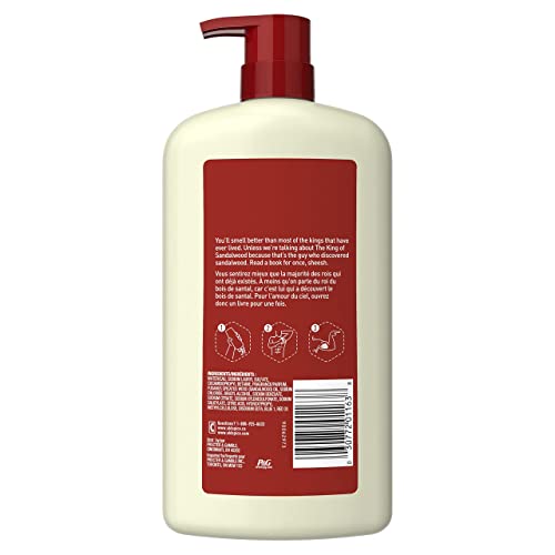 Old Spice Cleansing Body Wash for Men, 24/7 Shower Fresh with Lasting Scent, Cleanse & Refresh, Gentle on Skin, Vitamin B3, Timber with Sandalwood + Cypress Scent, 30 oz (Pack of 4)