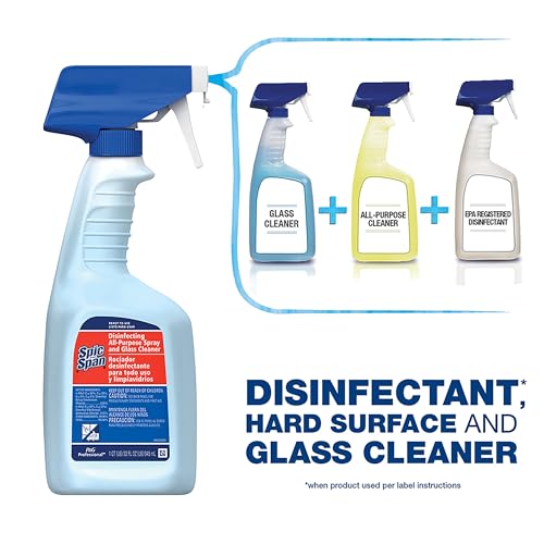 Spic and Span Disinfecting All-Purpose Spray And Glass Cleaner, Fresh Scent, 1 Gal Bottle