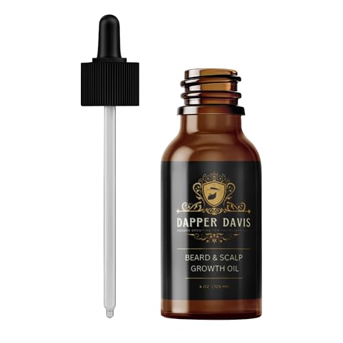 Beard & Scalp Oil ? Nourishing Hair & Beard Oil with Avocado, Jojoba & Rosemary Oils ? Promotes Growth, Soothes Itchiness & Dryness ? 4 fl oz(120ml)