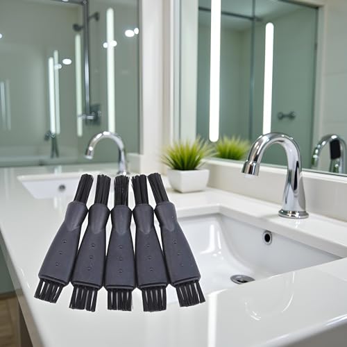 Generic 5pcs Black Plastic Electric Shaver Cleaning Brush Replacement Brushes