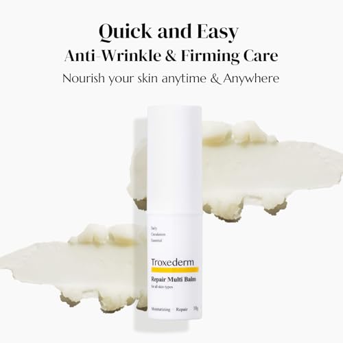 Repair Multi Stick ? Portable Korean Skincare Stick with Shea Butter, Sunflower Seed Oil, Troxerutin & Adenosine, Moisturizing Care for On-the-Go Use, 0.35oz (10g)