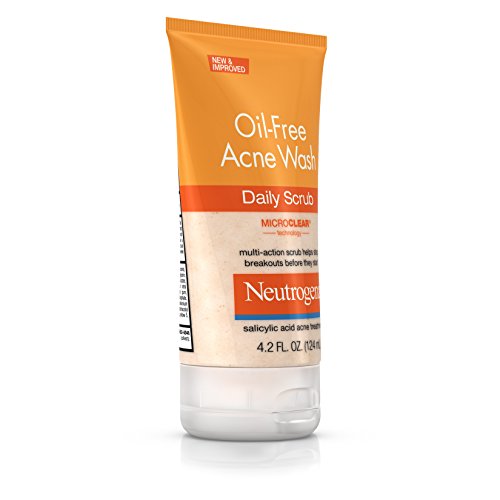Neutrogena, Oil-Free Acne Wash Daily Scrub, 4.2 oz (Pack of 2)