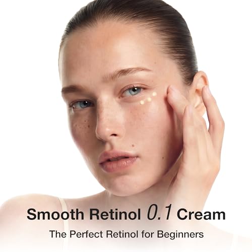 Retinol 0.1% Eye Cream with Bakuchiol 0.5% | Sensitive Skin Retinol for Wrinkles, Fine Lines & Dark Circles | Suitable for Face & Under-Eye Area | Korean Skincare | 30 ml (1.01 fl oz)