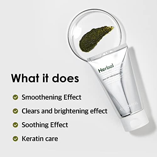 MEDI-PEEL Herbal Peel Tox 4.23 fl oz / 120g | Peeling Facial Soothing Cleanser, Exfoliating Cleanser | Wash Off Cream Mask | Vegan, Korean Skincare, For All Skin Types