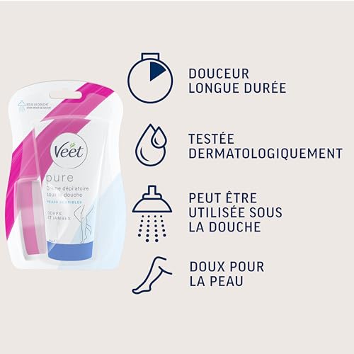 Veet Dep Cr Ducha 150Ml Sensible
