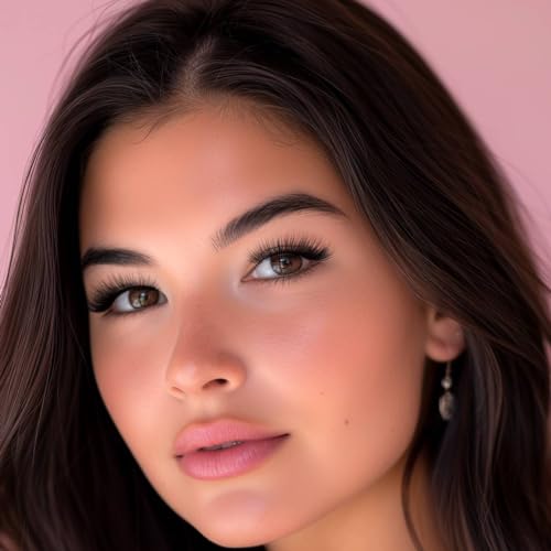 Eliace False Eyelashes Natural look Cat Eye Lashes Wispy Strips,15 Pairs, 3D Mink Lashes Volume Fluffy,Fake Eyelashes Thin Soft Band Comfortable Cross Wispy Lash Reusable, Anne Style