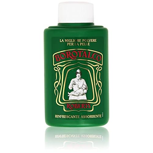 Roberts Borotalco Powder - The best Talcum Powder ever - 100 gram travel size