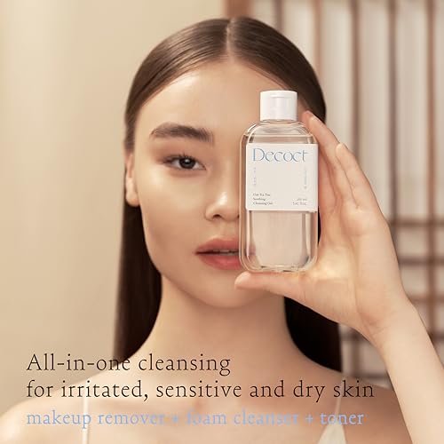 Oat-Tea Tree Soothing Cleansing Gel 160ml ? Hydrating and Calming with 10% Oat Water & Tea Tree Oil for Sensitive Skin ? Reduces Blemish, Controls Oil ? Vegan Korean Skincare