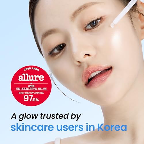 DERMALOGY by NEOGEN Real 15% Niacinamide Serum, Pore Minimizing & Dark Spot Correcting Face Serum with Zinc, Hydrating Vegan Korean Skincare, 1.01 fl oz (30 ml)
