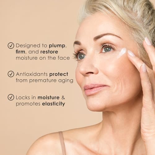 Body Firm Crepe Erase Facial Repair Treatment, Anti Aging Face Moisturizer With Shea Butter, Collagen, Vitamin E, Neck Firming Cream for Wrinkles and Fine Lines, Original Citrus, 1.7 FL Oz