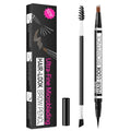 2-in-1 Eye Brow Pencils for Women,Waterproof Eyebrow Pen with 4 Tip Microblading Eyebrow Pencil and 0.01mm Ultra-Precise Eyeliner,Create Natural Hair-Like Brows,Lasting (01 Light Brown)