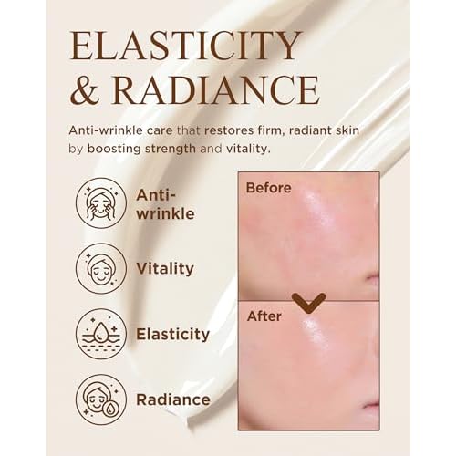 Bon Yeon Jin Korean Red Ginseng Face Emulsion Lotion ? Lightweight Deep Hydration for Dry Skin | Barrier Support with Ceramide, Hyaluronic Acid & Shea Butter, 5.41 fl oz