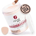 Revel Nail Universal Acrylic and Dip Powder, Salon Pro Size 16 oz (453 g) Refill Jar for Overlays and Extensions, Warm Pink, Made in USA