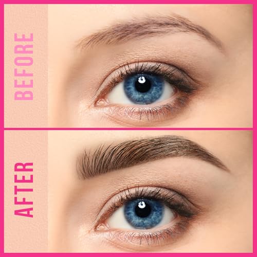 iMethod Curved Eyebrow Pen - 2-in-1 Dual-Ended Eyebrow Pencil with Curved Tip and Precise Brush-Tip, Microblading Pen for Natural Brows, Dark Brown