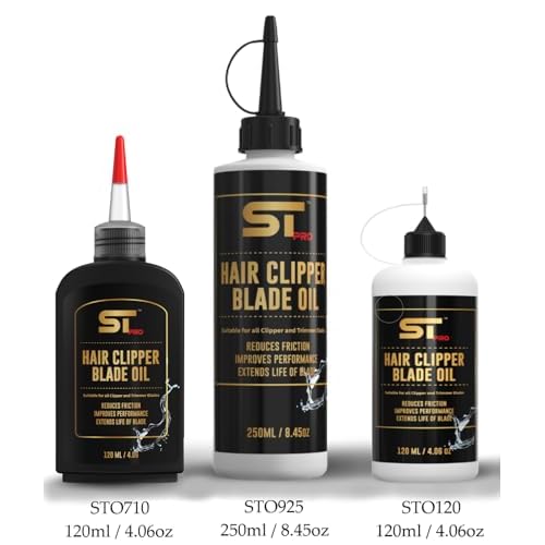 Supreme Trimmer Premium Hair Clipper Blade Lubricating Oil | 250ML Anti-Rust Barber Clipper Oil for Blades, Hair Trimmer | STO925