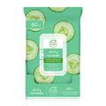 Petal Fresh Refreshing Cucumber Makeup Removing, Cleansing Towelettes, Gentle Face Wipes, Daily Cleansing, Vegan and Cruelty Free, 60 count